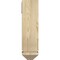 Ekena Millwork Funston Arts and Crafts Rough Sawn Bracket w/ Offset Brace, Douglas Fir, 6"W x 18"D x 22"H BKT0604X18X22FST03RDF - alternate 3